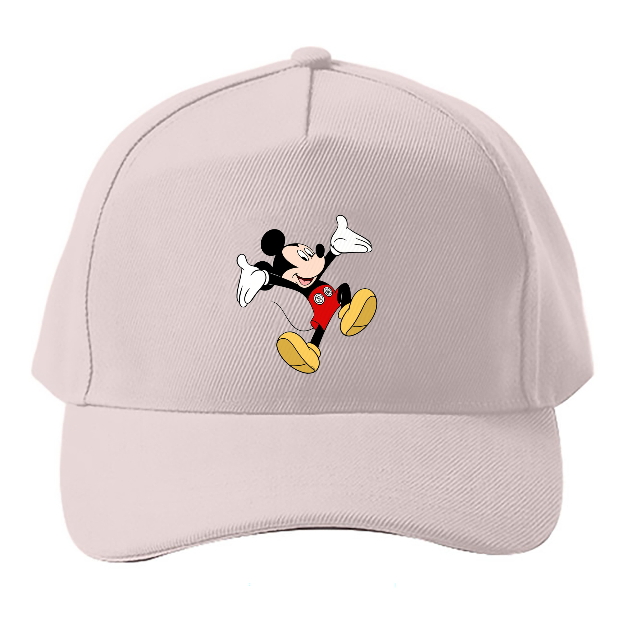 （画像用） ミッキーマウス Mickey Mouse ベースボールキャップ 綿100％ 男女兼用 帽子 スポーツ